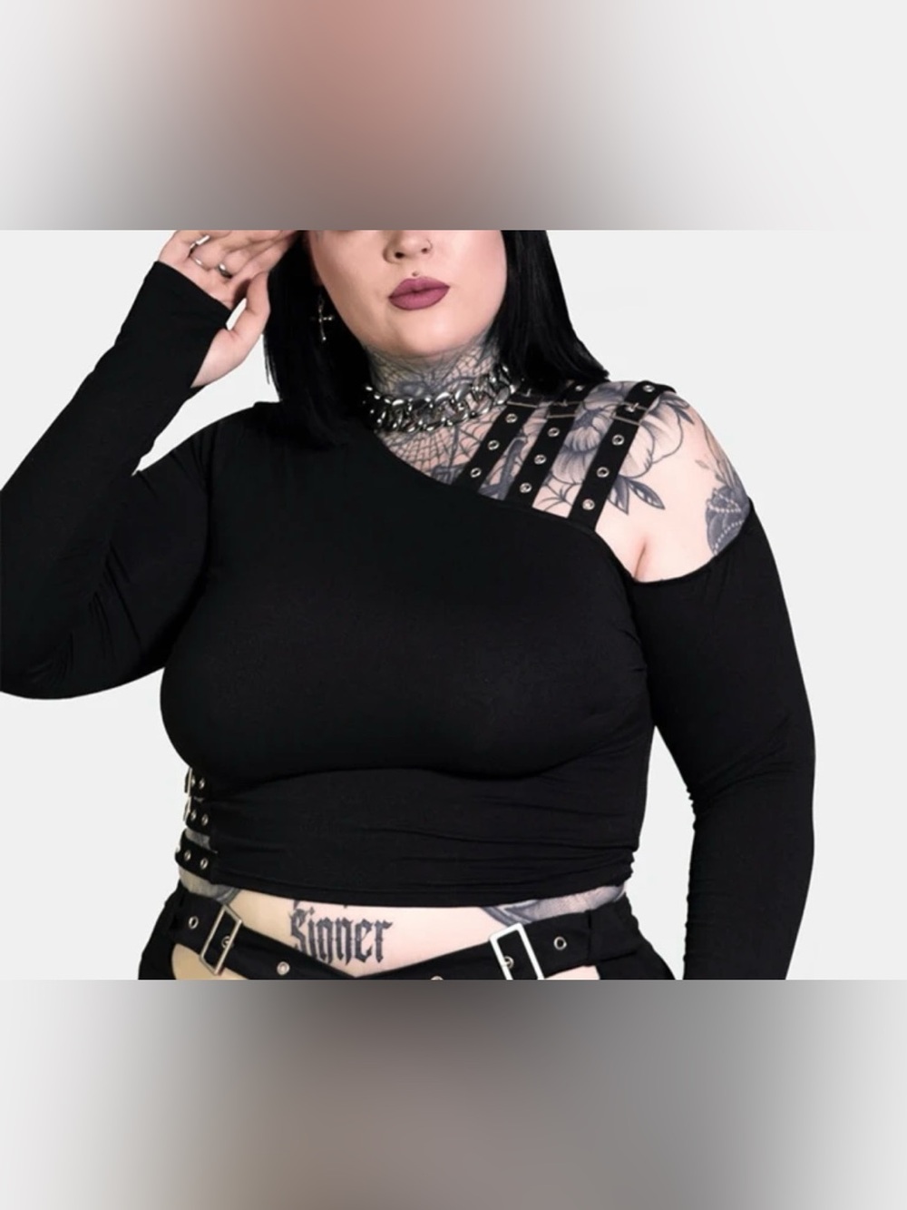 Scrappy Gothic top